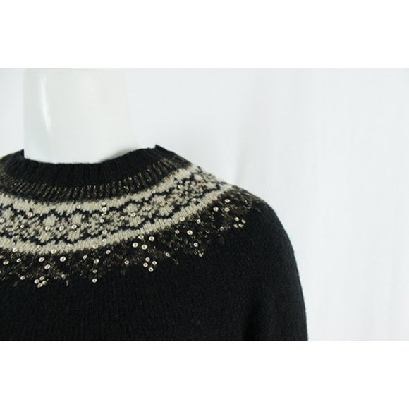 Mimi Maternity Lambswool Blend Crop Sweater Size M - Picture 3 of 4